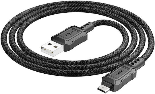 Hoco Leader X94 Regular USB 2.0 to micro USB Cable Μαύρο