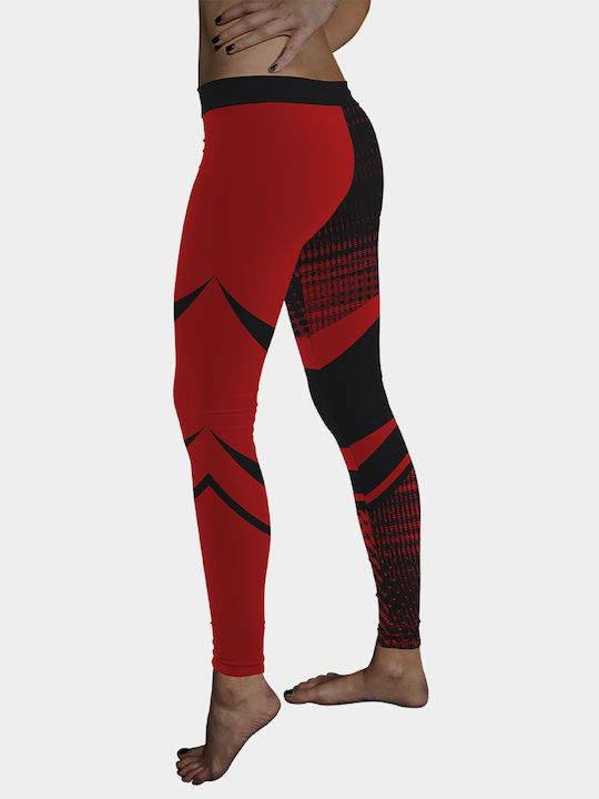 Athlon 309-1853 Women's Red Leggings