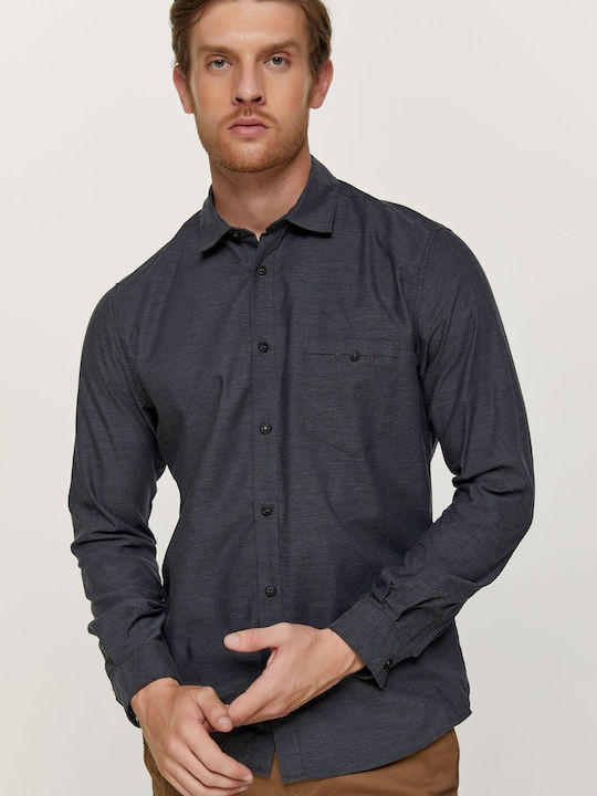 Edward Jeans Men's Shirt with Long Sleeves