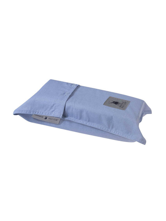 Greenwich Polo Club Sheet King Size with Elastic 180x200+35cm. 2507 Blue