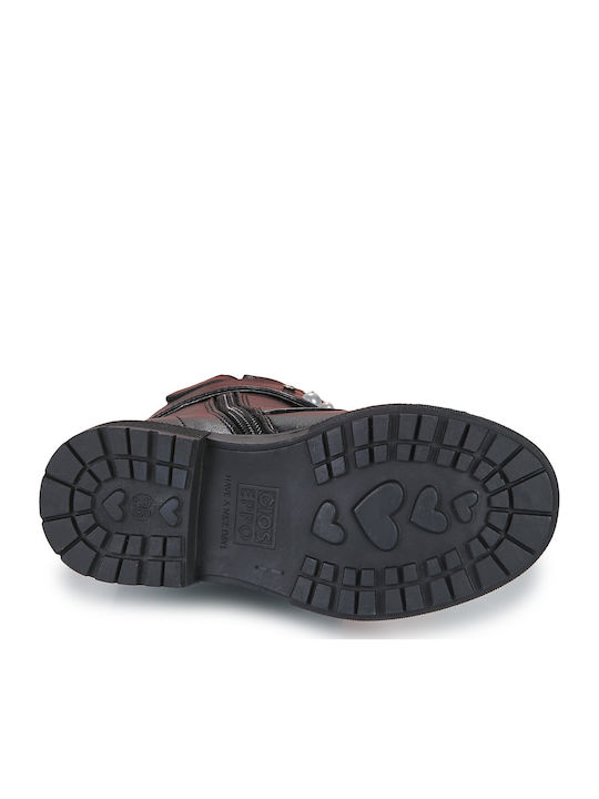 Kids Boots with Zipper Black