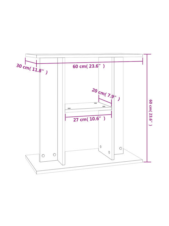 vidaXL База за аквариум Aquarium Stand
