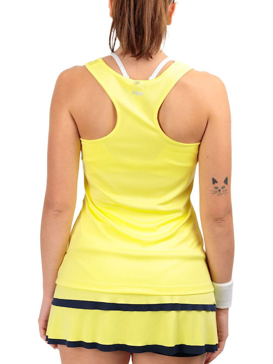 Fila Women's Athletic Blouse Sleeveless Yellow