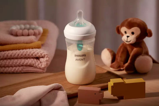 Philips Plastic Baby Bottle Anti-colic with Silicone Teat for 3-6 Months 260ml