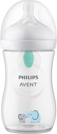 Philips Plastic Baby Bottle Anti-colic with Silicone Teat for 3-6 Months 260ml