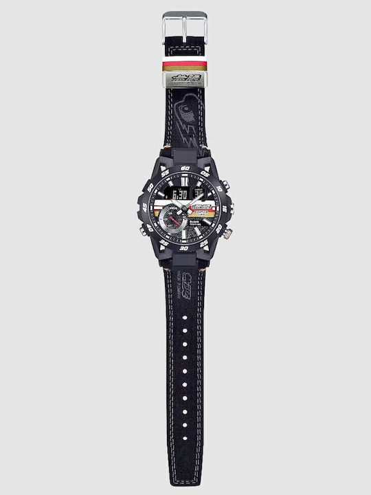 Casio Casio Edifice Ρολόι Μπαταρίας με Δερμάτινο Λουράκι Casio Casio Edifice Ρολόι Μπαταρίας με Δερμάτινο Λουράκι