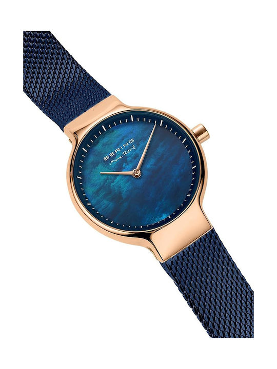 Bering Time Max Watch Battery in Blue Color