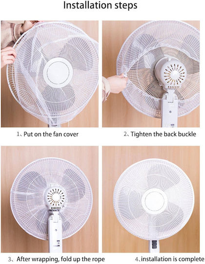 Schutzhülle für Ventilator Weiß