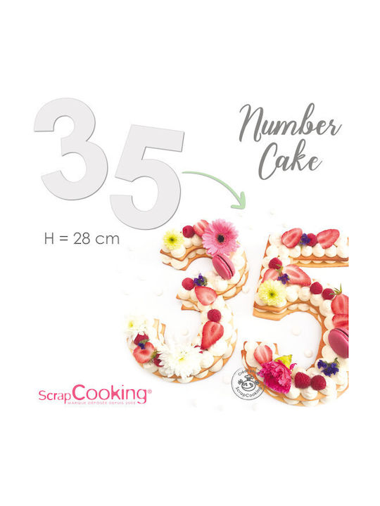 Scrap Cooking Plastic Pastry Stencils