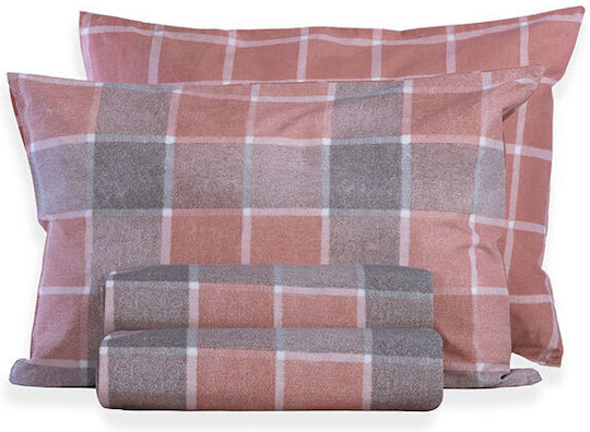 Nef-Nef Homeware Duvet Cover Set Cotton Queen with 2 Pillowcases 240x230 Coridon Terra