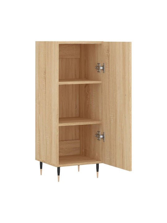 Office Storage Chipboard Cabinet Coffee L34.5xW34xH90cm