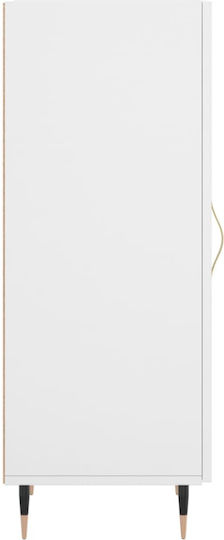 Kabinett Büro White 34.5x34x90cm