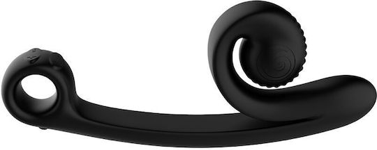 Snail Vibe Κλειτοριδικός Δονητής 14cm Μαύρος