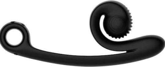 Snail Vibe Κλειτοριδικός Δονητής 14cm Μαύρος
