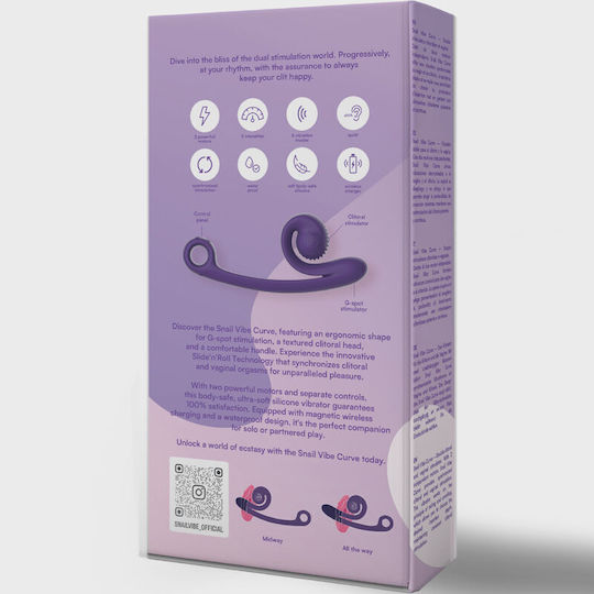 Snail Vibe Vibrator G-Punkt Lila