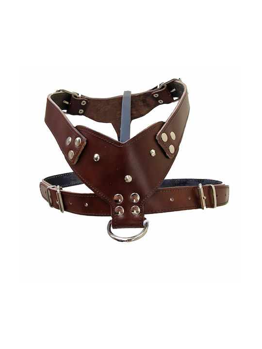 ByLeather Ham pentru câini Piele Maro Mare / Mici 7043