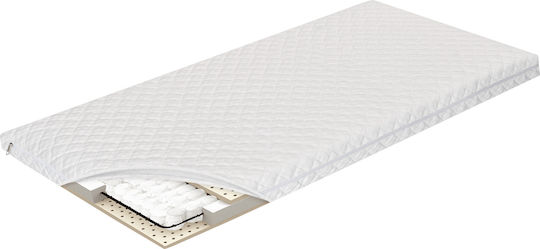 Greco Strom Anatomical Mattress Crib Minos with Latex 75cmx140cmx12cm