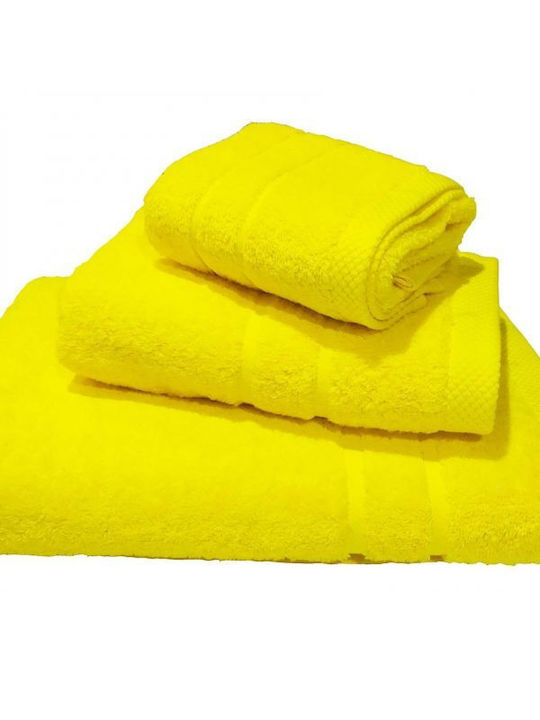 Le Blanc Facecloth Πεννιέ 50x95cm. Yellow 600gr Weight 600gr/m²