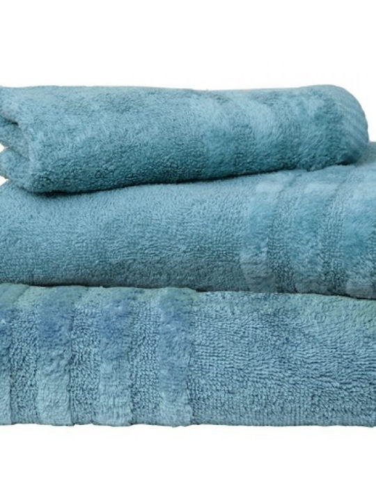 Anna Riska Hand Towel Spa 30x50cm 6 Lake Blue Weight 550gr/m²