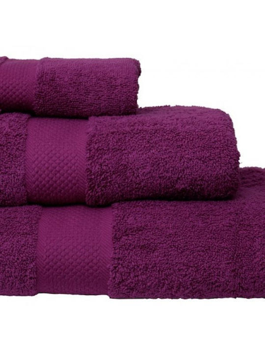 Viopros Hand Towel Luxor 640523 30x50cm. Raspberry Weight 600gr/m²