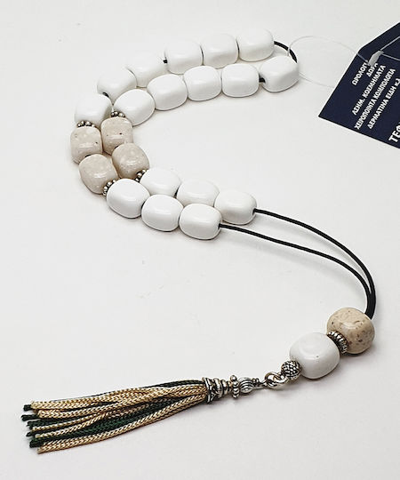 Roloi Komboloi Worry Beads Gray 31cm