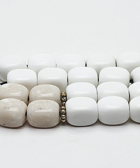 Roloi Komboloi Worry Beads Gray 31cm