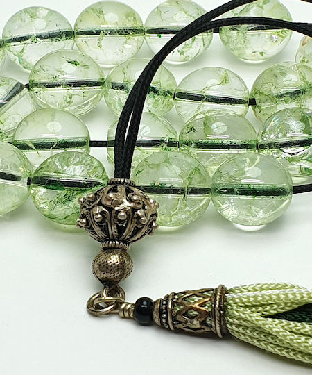 Roloi Komboloi Worry Beads Transparent 34cm