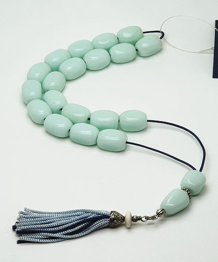Roloi Komboloi Worry Beads Gray 34cm