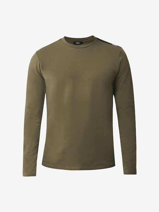 Mexx Herren T-Shirt Kurzarm Khaki