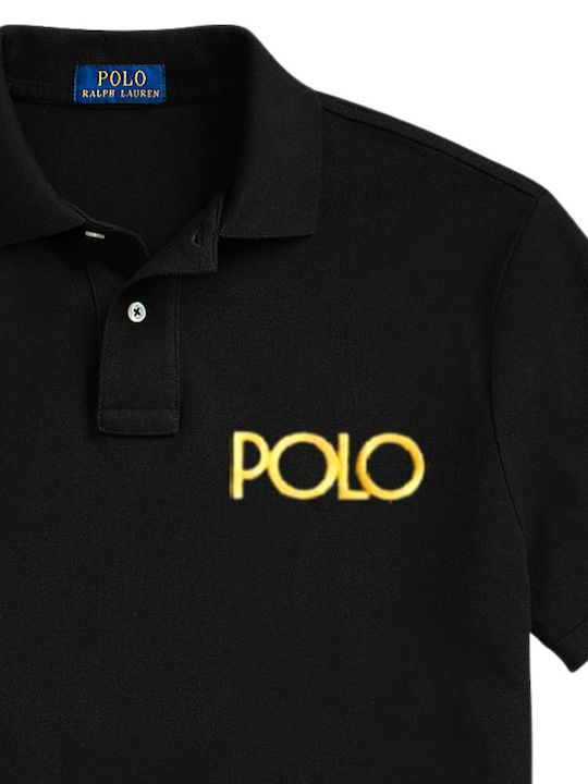 Polo T-shirt Μαύρο