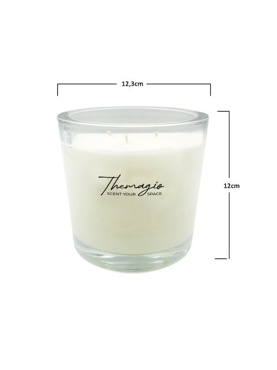 Themagio Aromatic Soy Candle in a White Jar 700g 25550.7