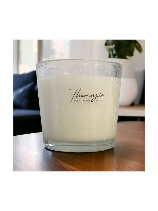 Themagio Aromatic Soy Candle in a White Jar 700g 25550.7
