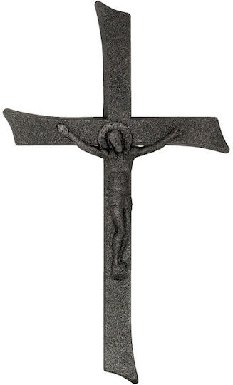 Кръст Паметен от Алуминий 15.5x25.5см