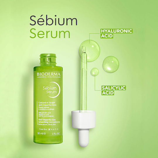 Bioderma Sebium Serum Serum for Adult Acne-Prone Skin