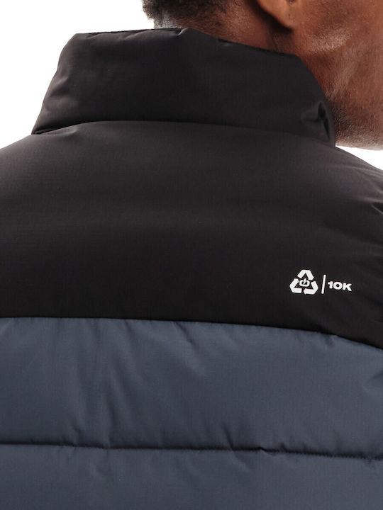 Sleeveless Winter Jacket Puffer Waterproof Dark Grey