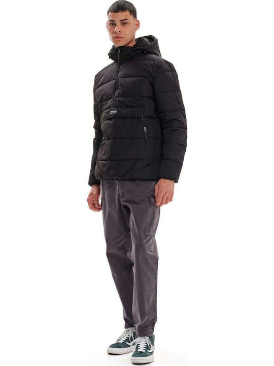 Winter Jacke Puffer Schwarz