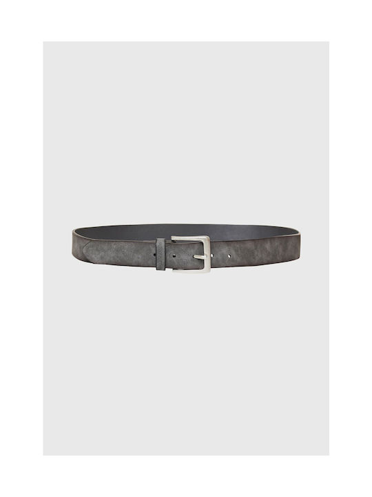 Funky Buddha Men's Belt Gray