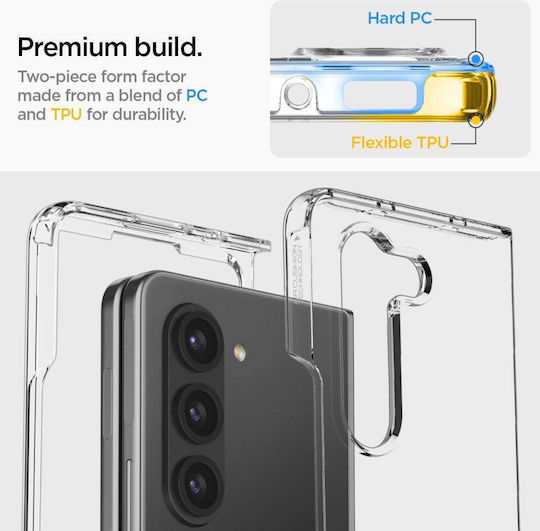 Spigen Ultra Hybrid Zero One Back Cover Πλαστικό 2mm Διάφανο (Galaxy Z Fold5)