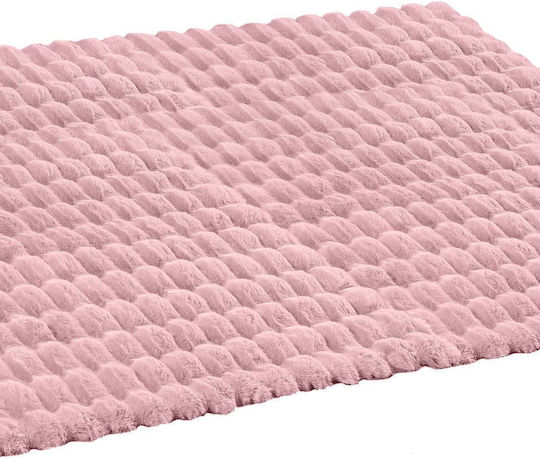 Madi Whisper Anti-slip Rug Rectangular Shaggy Pink