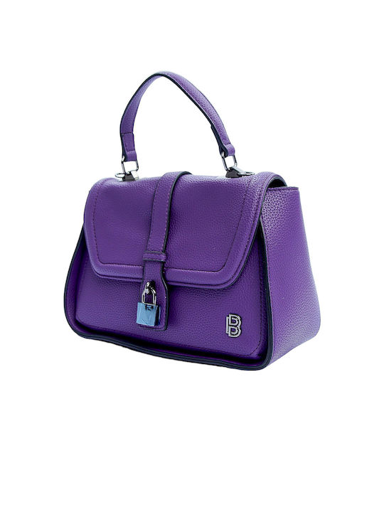 Bag to Bag Shoulder / Crossbody Bag with Zipper Purple