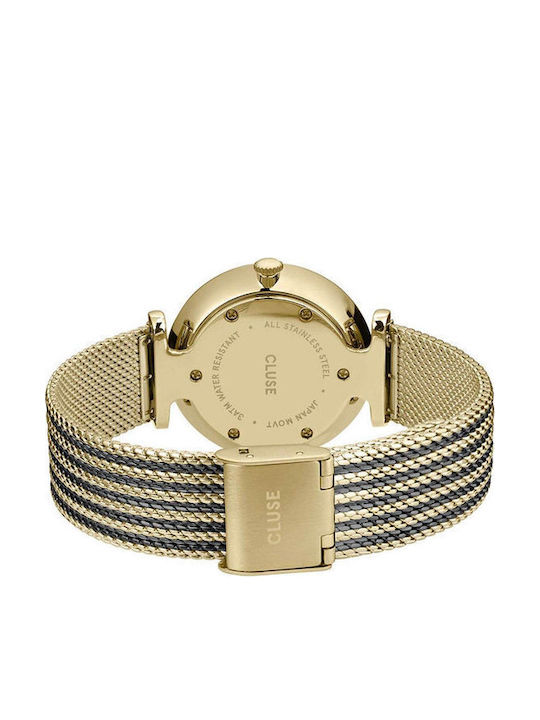 Cluse Women's Watch with Gold Metal Bracelet