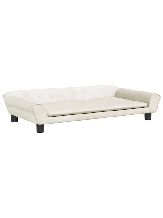 vidaXL Sofa Dog Bed Beige 100x50cm.