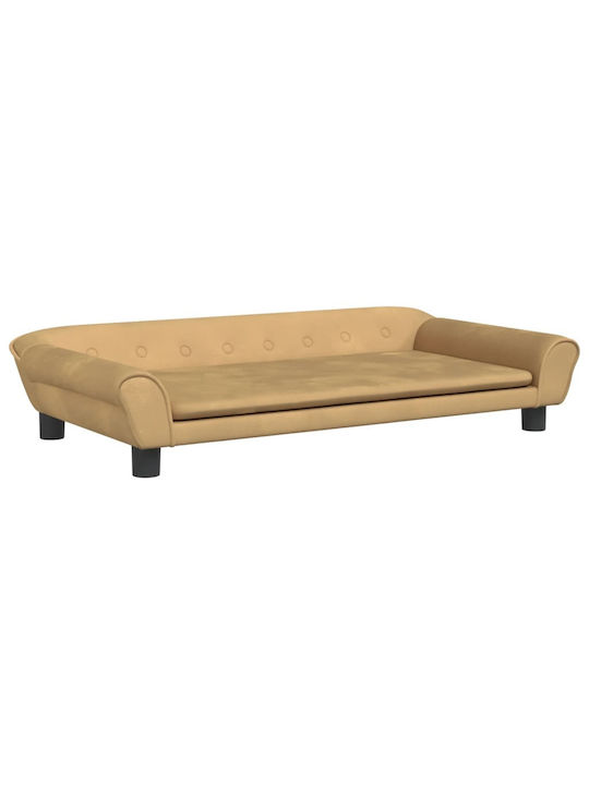 vidaXL Dog Sofa Bed Brown 100x50cm