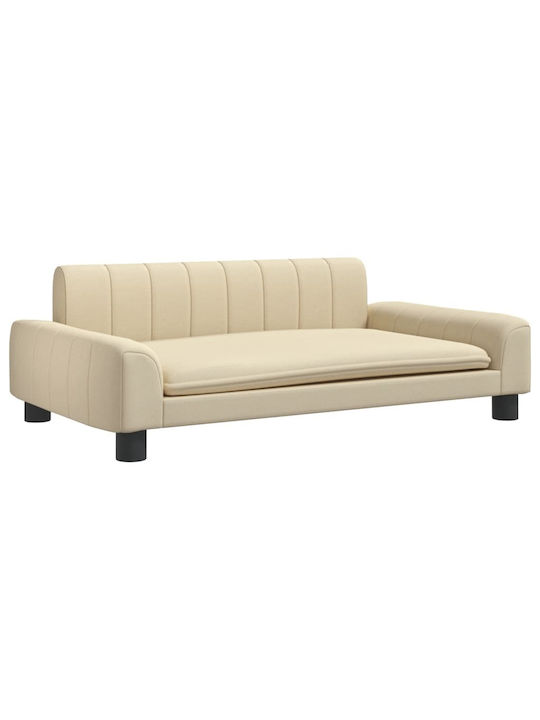 vidaXL Dog Sofa Bed Beige 90x53cm