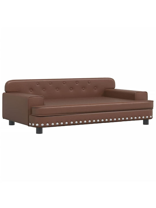 vidaXL Dog Sofa Bed Brown 90x53cm