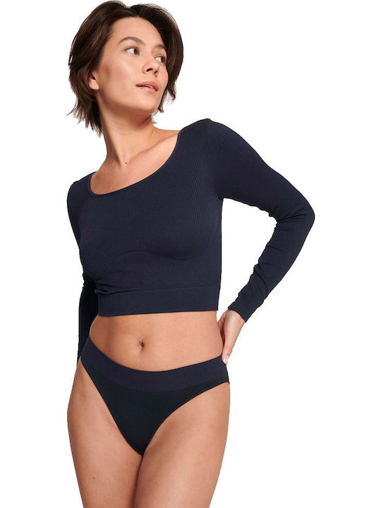 Ever Infused Aloe Femeie Slip Negru