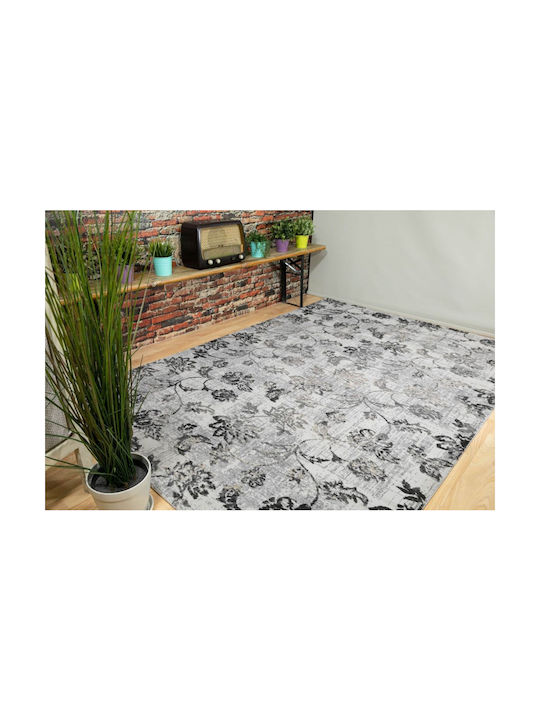 Ezzo Venice 9679bcd Rug Rectangular Grey