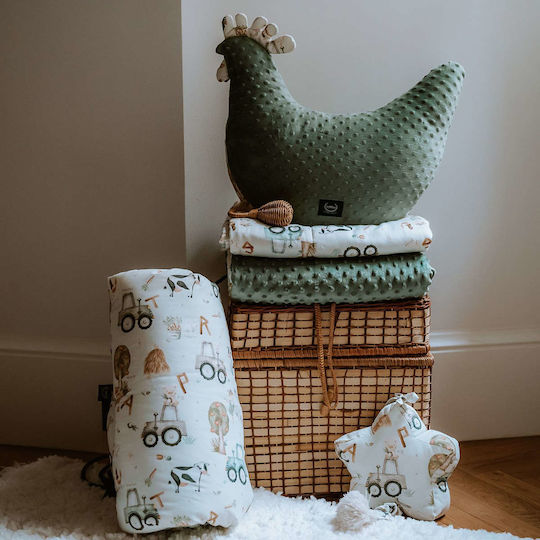 La Millou Crib Decorative Pillow with Music Blue