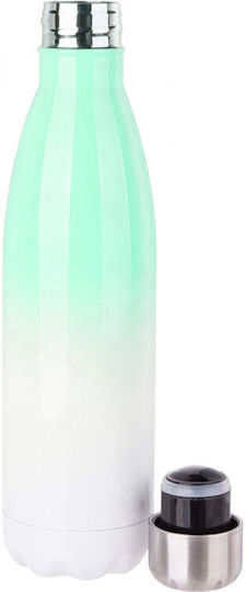 Koupakoupa Mickey Fuck Off Recyclable Bottle Thermos Stainless Steel BPA Free 500ml Green