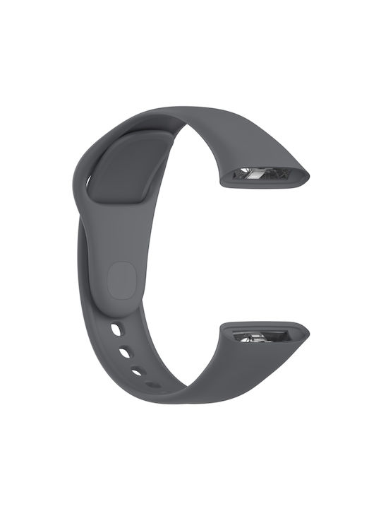 Solid Color Λουράκι Σιλικόνης Γκρι (Redmi Watch 3 Active)